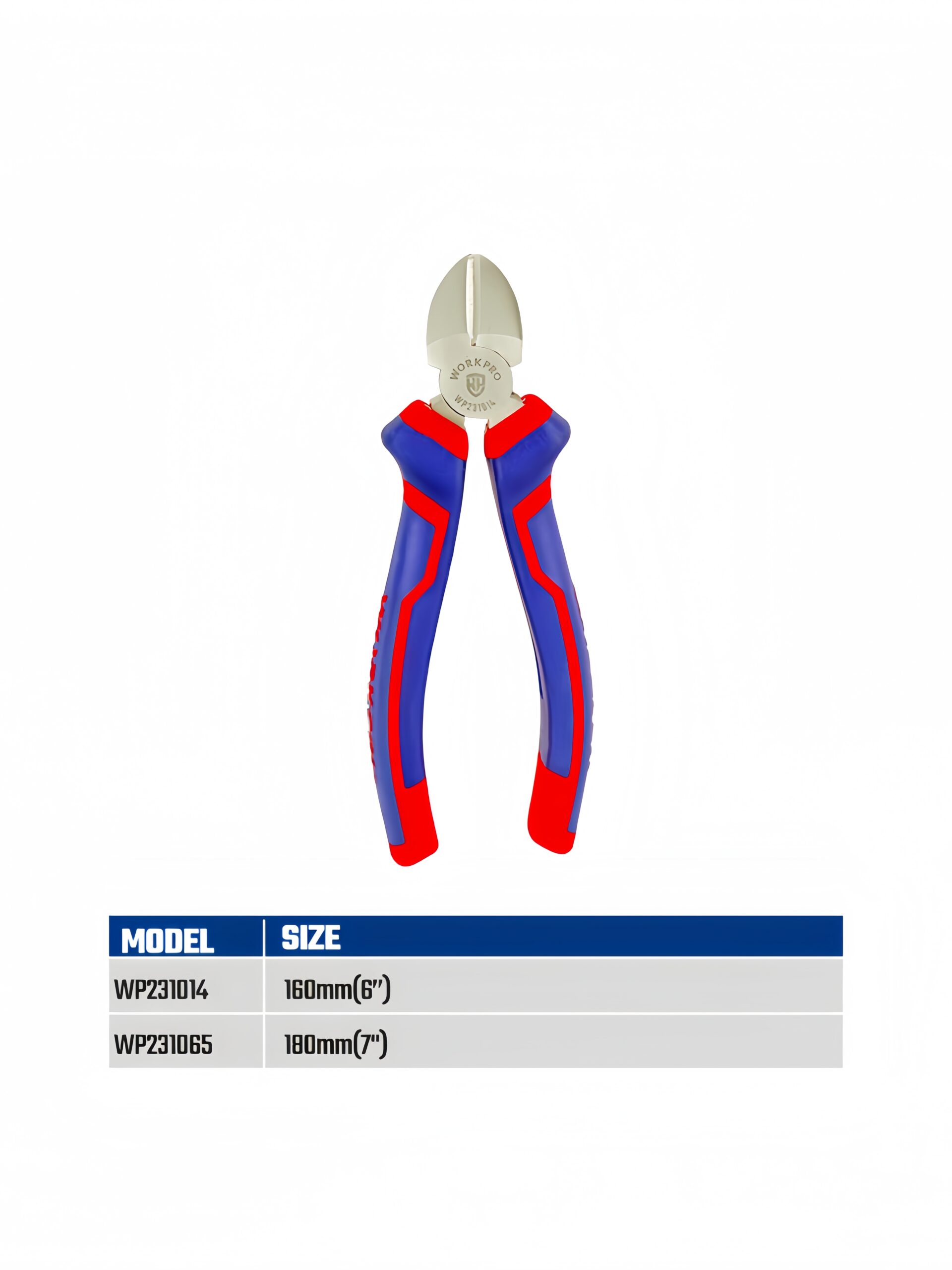 WORKPRO 160MM (6") DROP FORGED DIAGONAL PLIERS