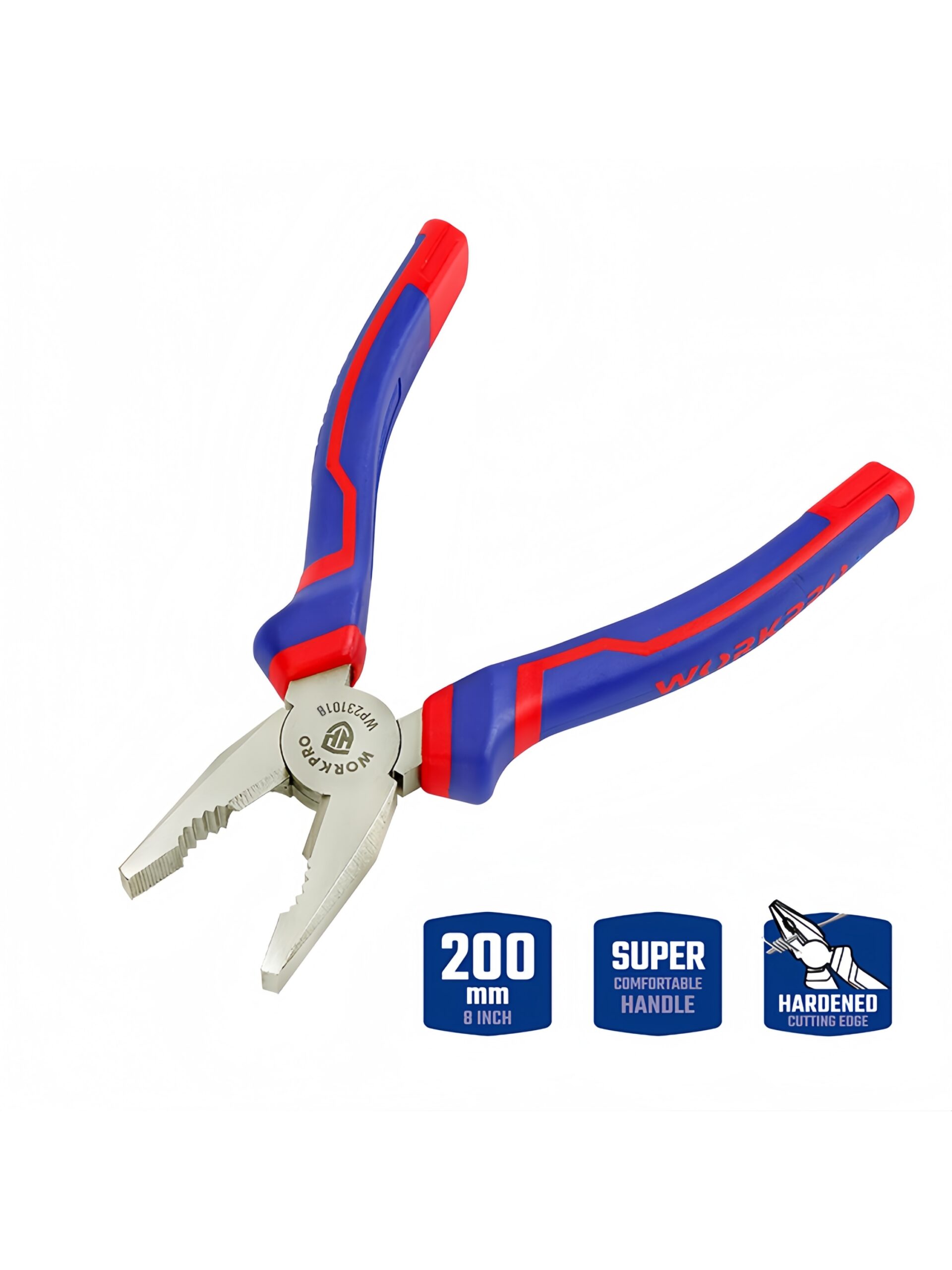 WORKPRO 200MM (8") DROP FORGED COMBINATION PLIERS